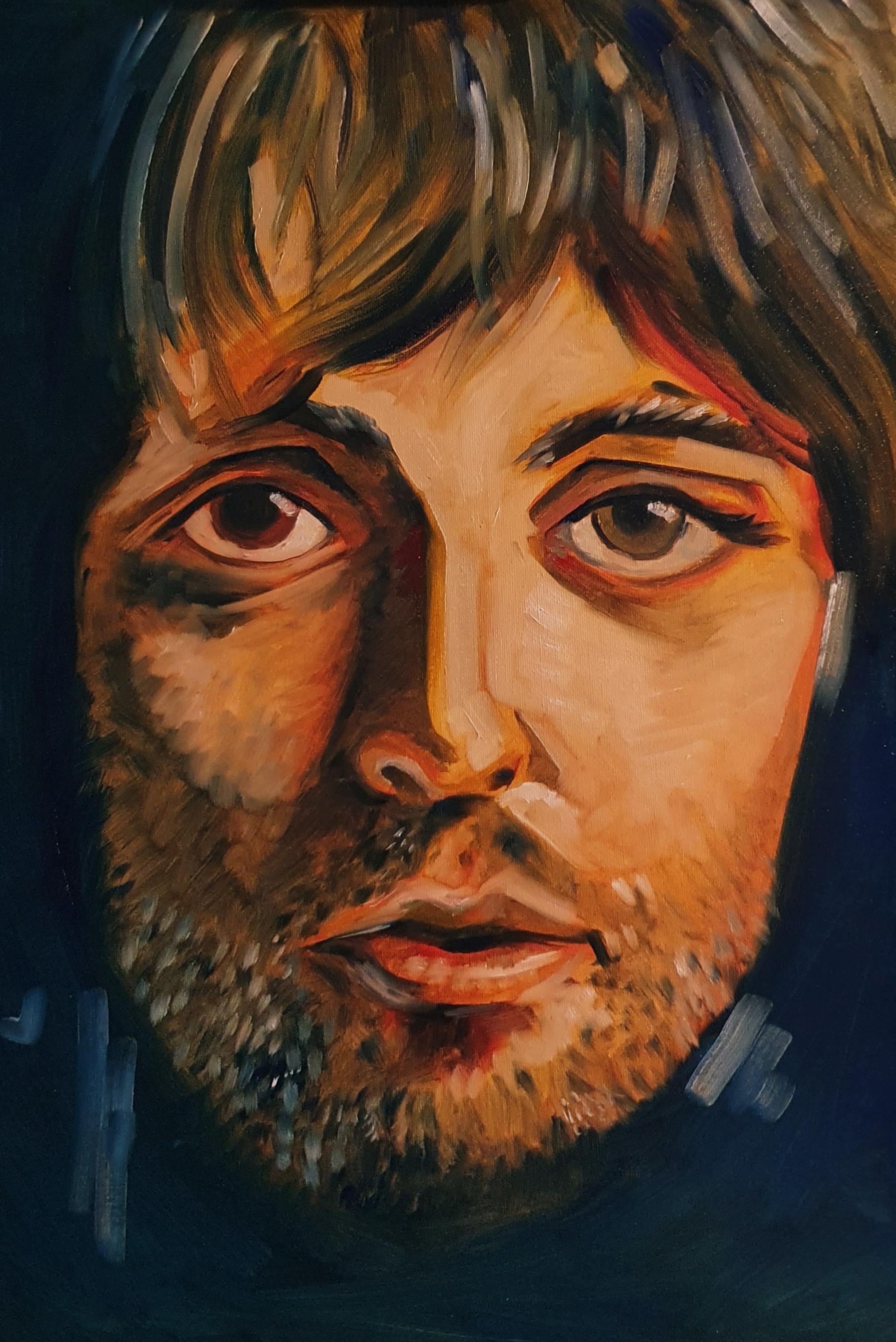 Paul McCartney, Oil on Canvas 2020 (Sold)