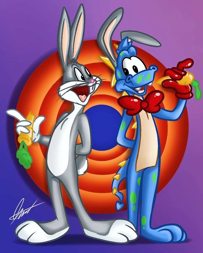 Bugs Bunny & Dexter Dragon