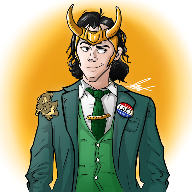 Cartoon Loki