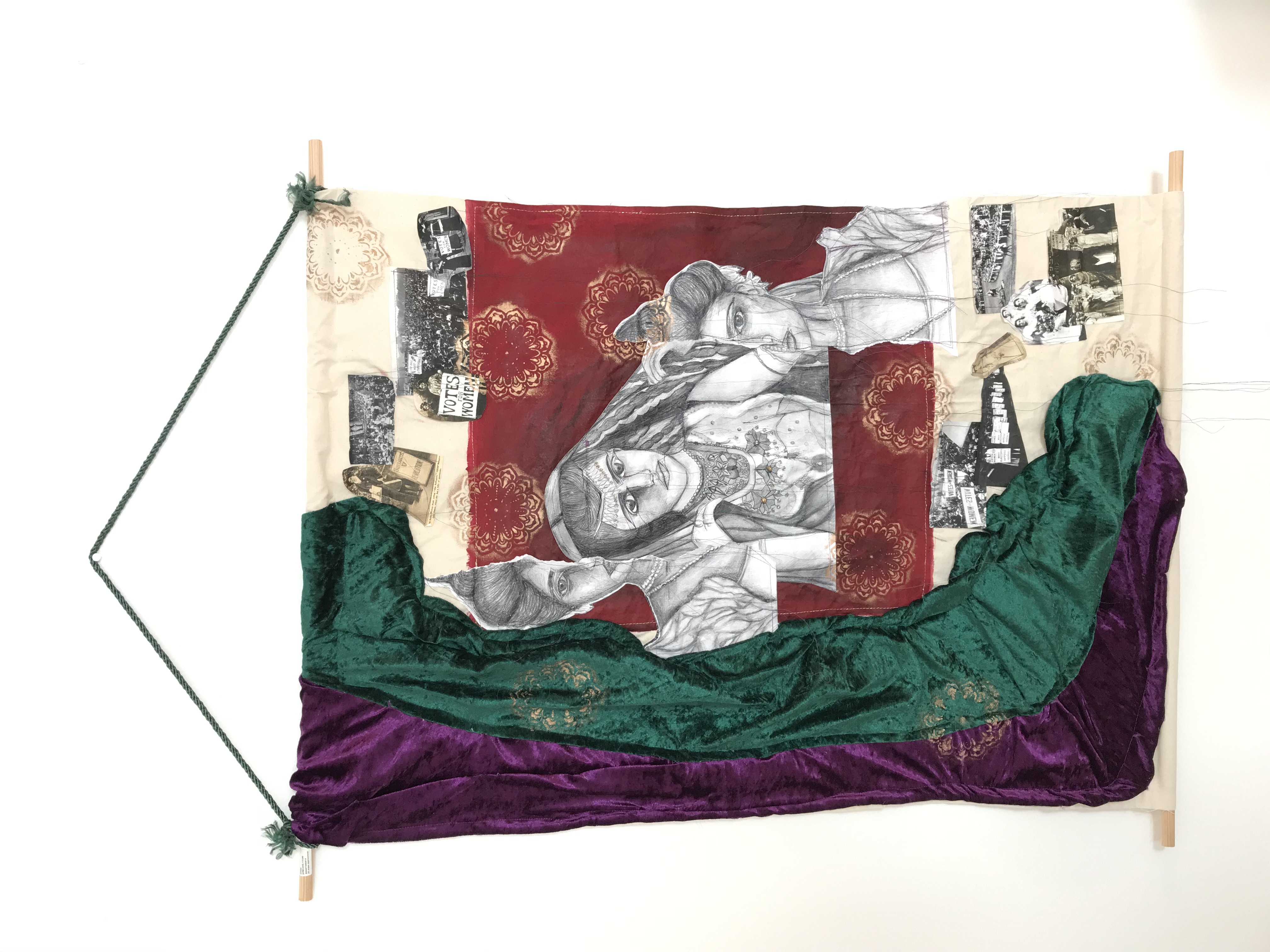 The Suffragette Princess, Displayed on the online exhibition for the  RA Young Artists Summer Show 2021