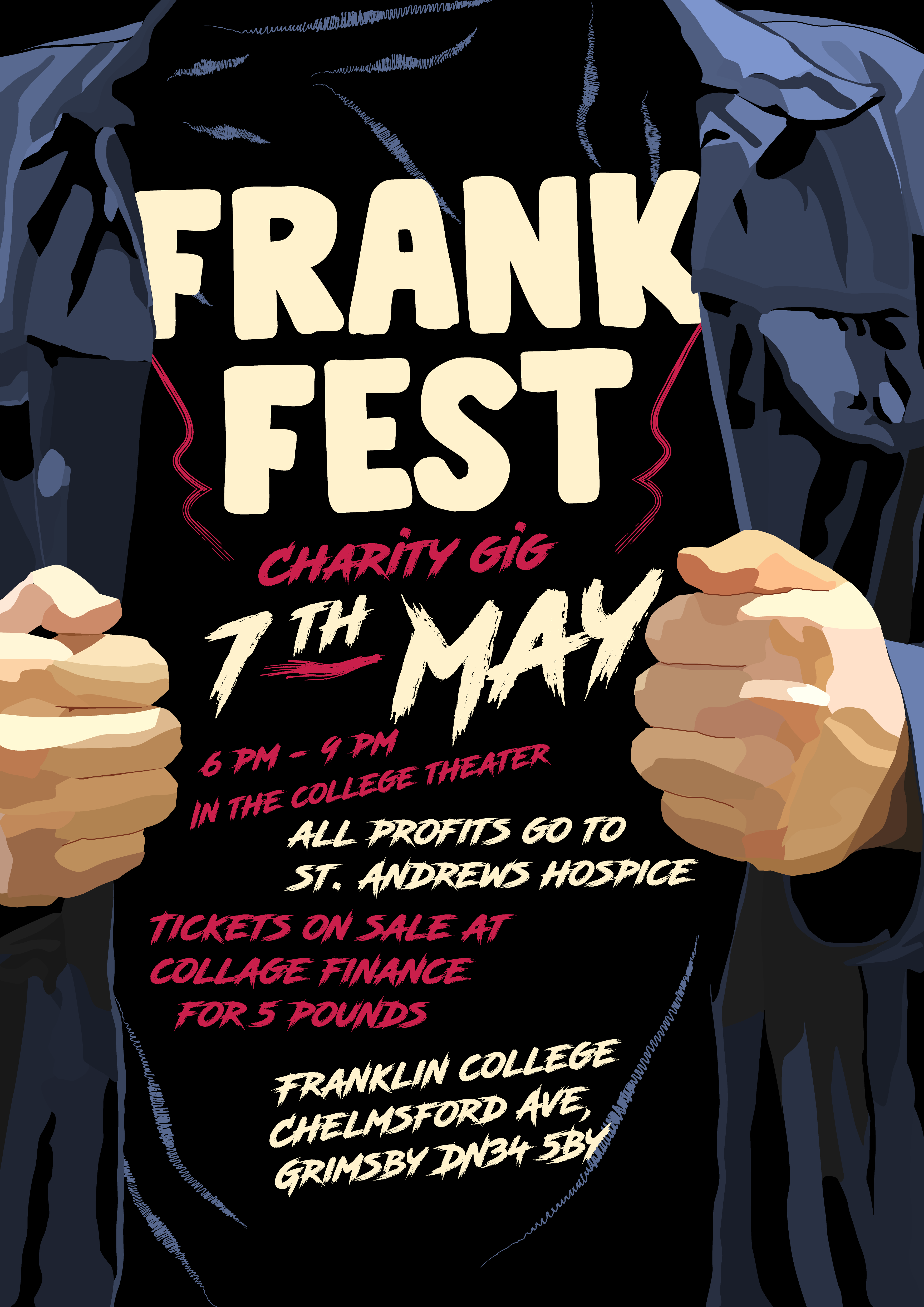 My poster for the FrankFest charity event