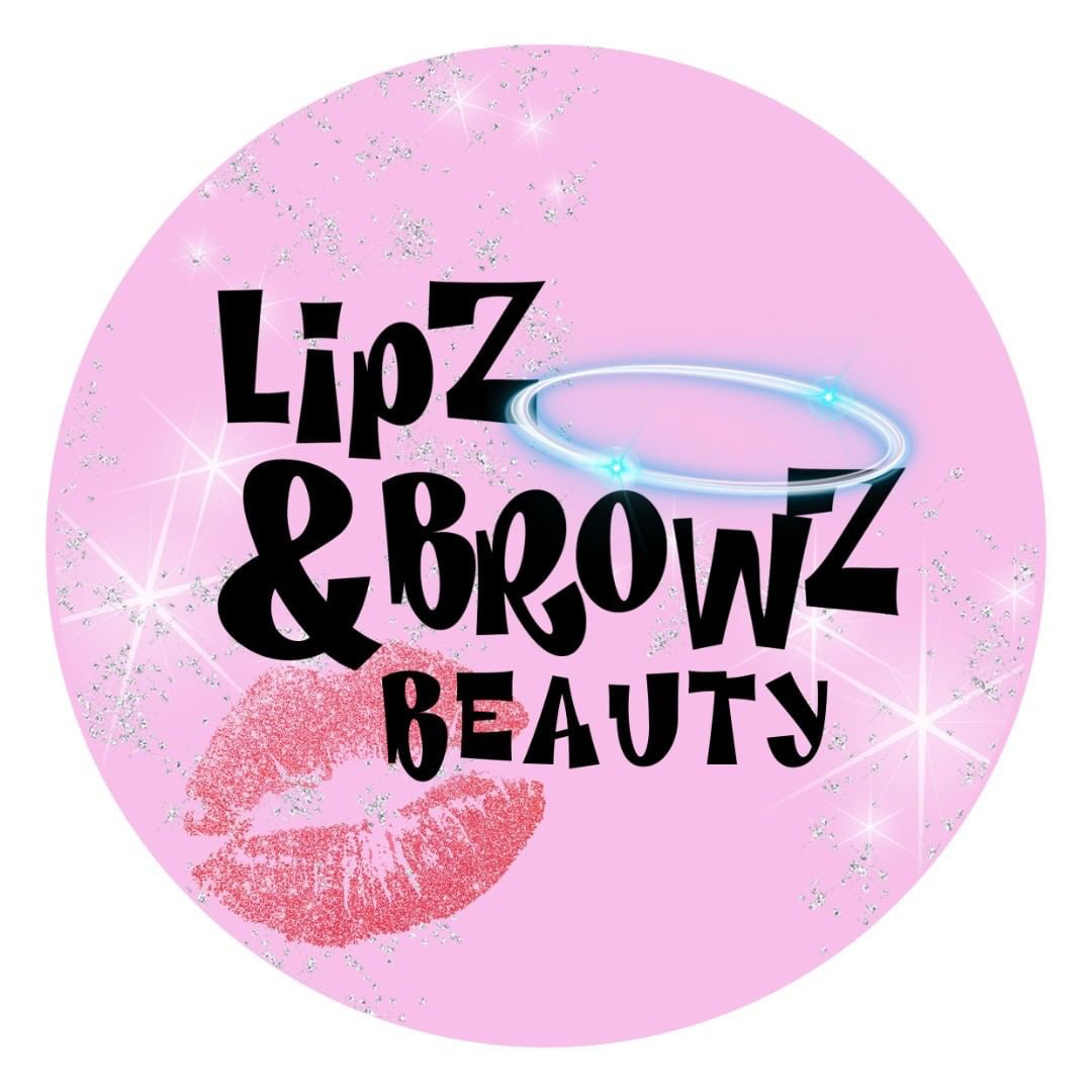Logo designed for a beauty business - Lipz & Browz Beauty