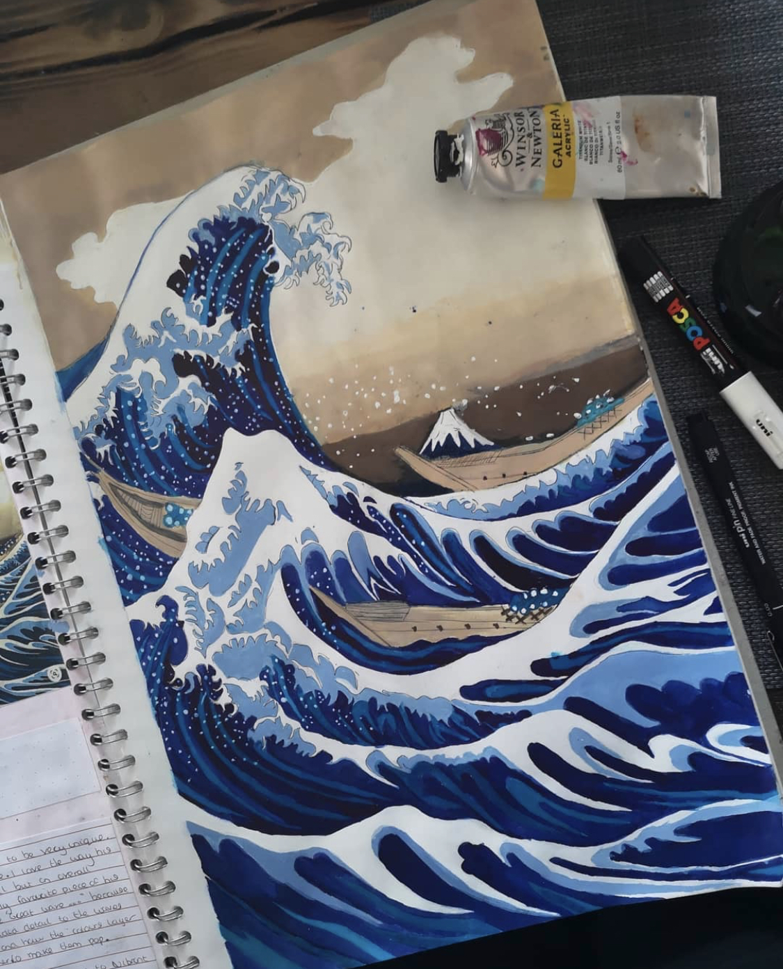 Hokusai ( GCSE Work )