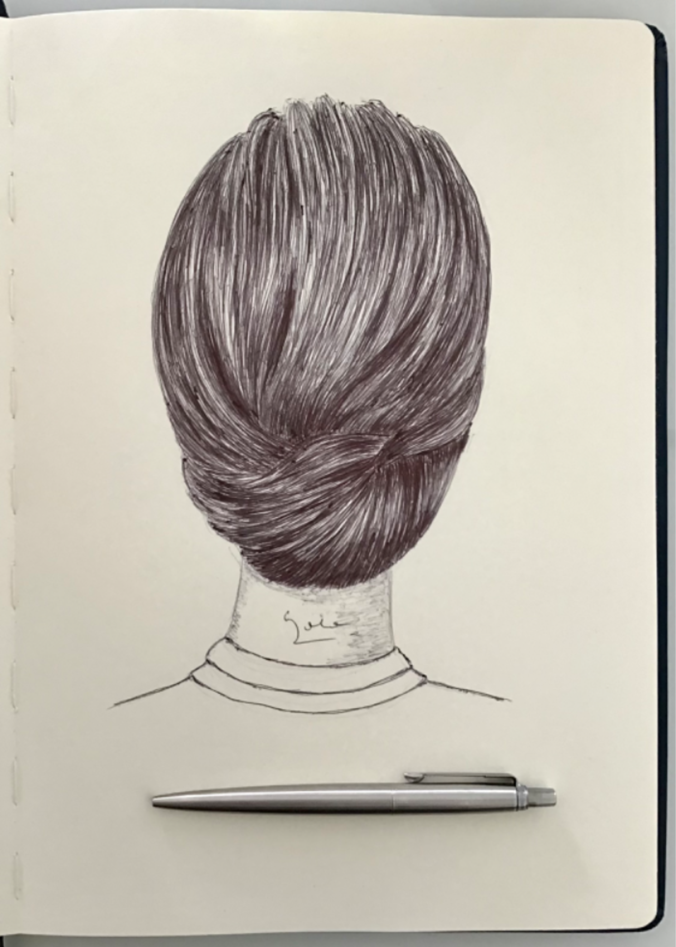 Ballpen Hairstyle 💇🏻‍♀️