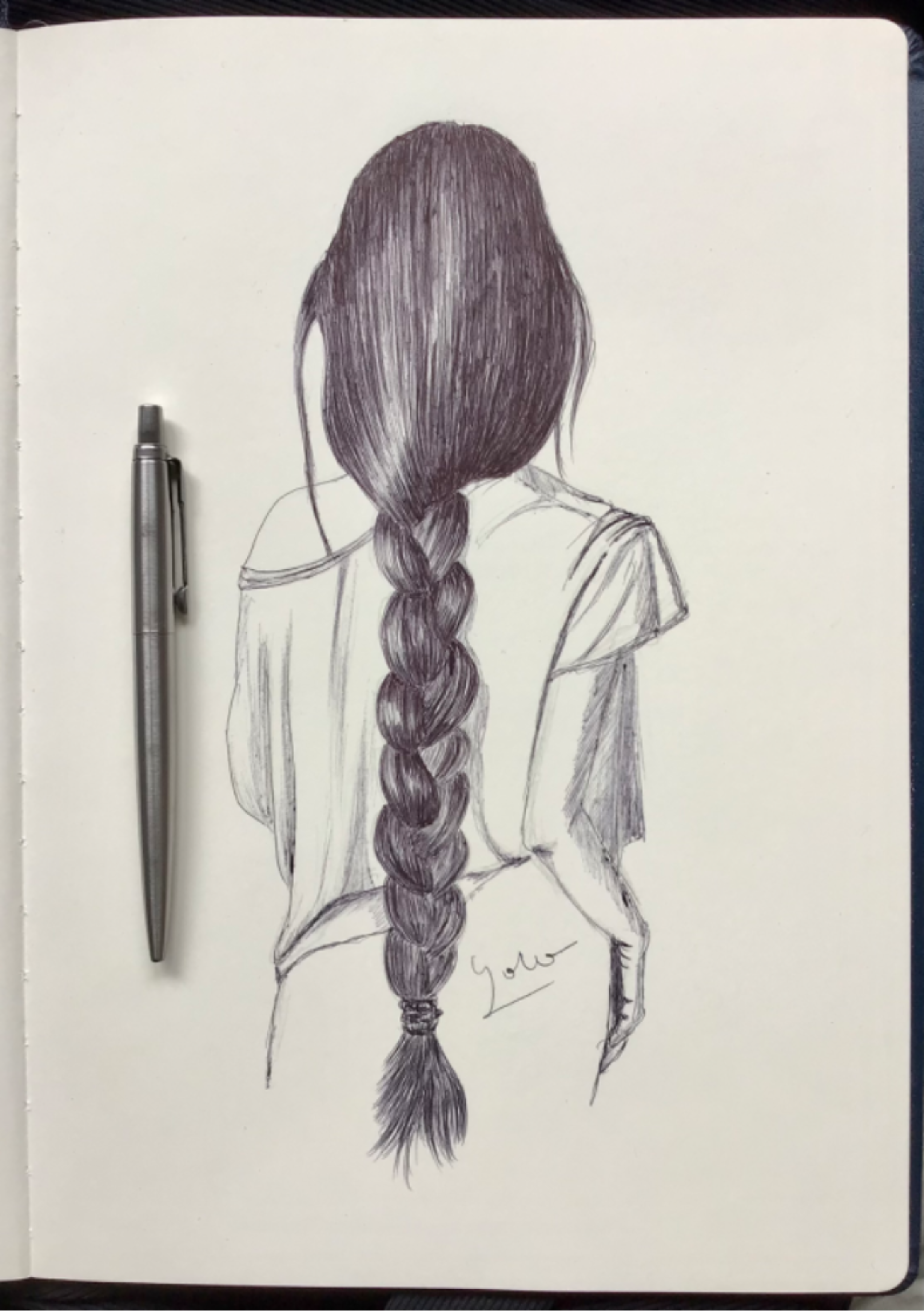 Ballpen Hairstyle 💇🏻‍♀️