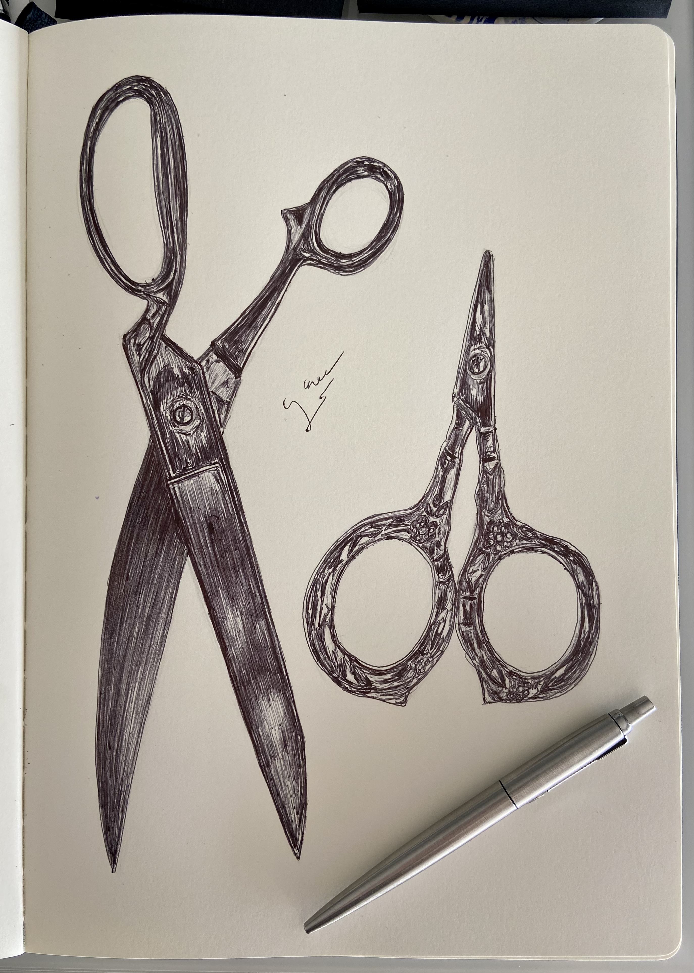Ballpen Scissors ✂️