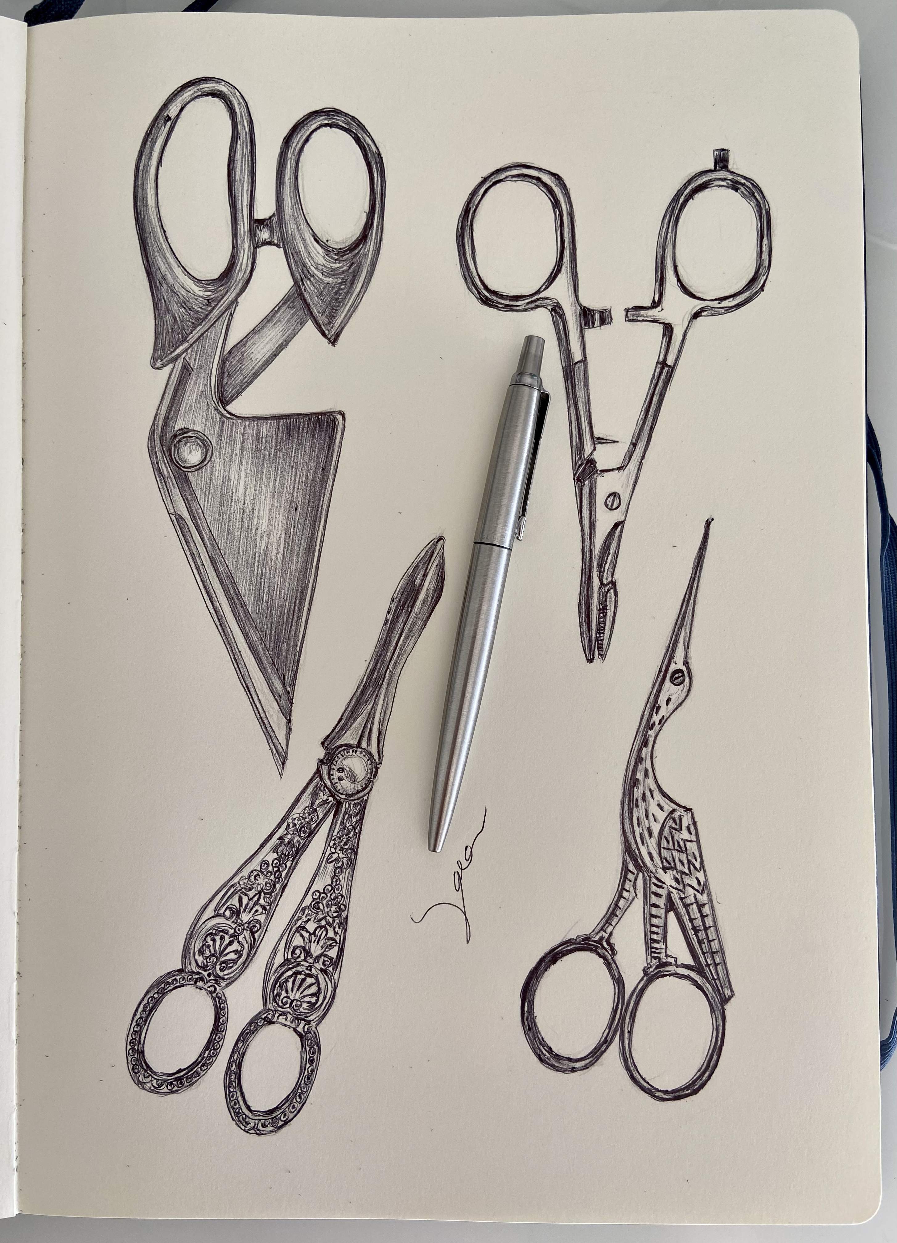 Ballpen Scissors ✂️