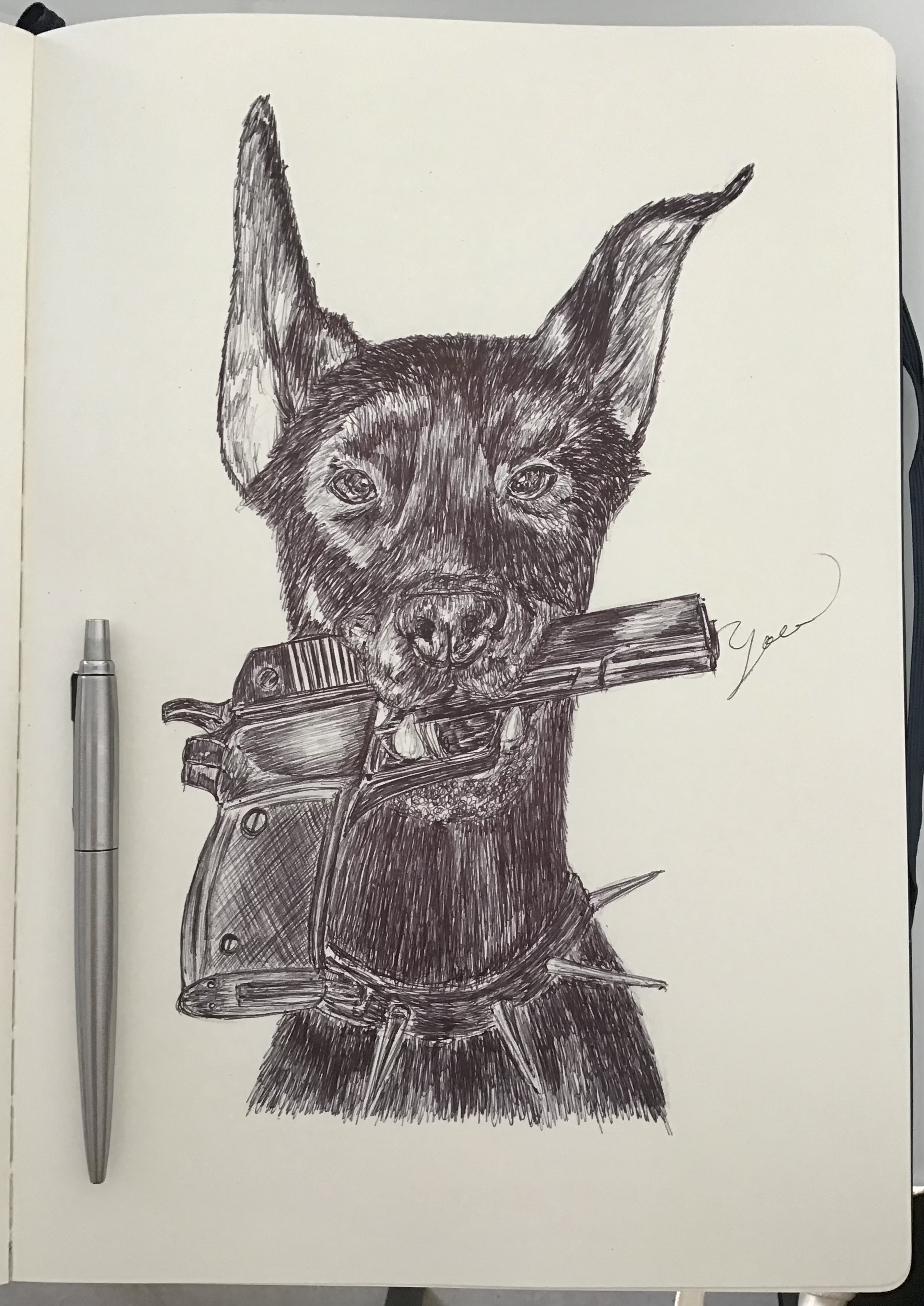 Ballpen Dog 🐩