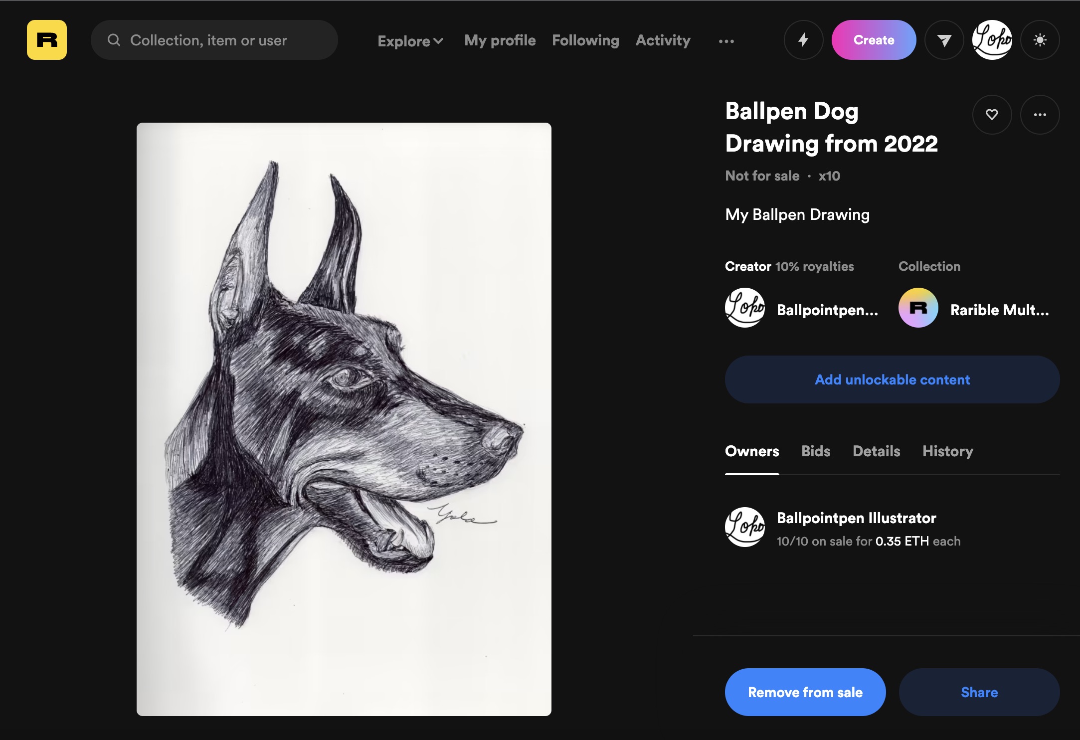 Ballpen Dog 🐩 NFTS