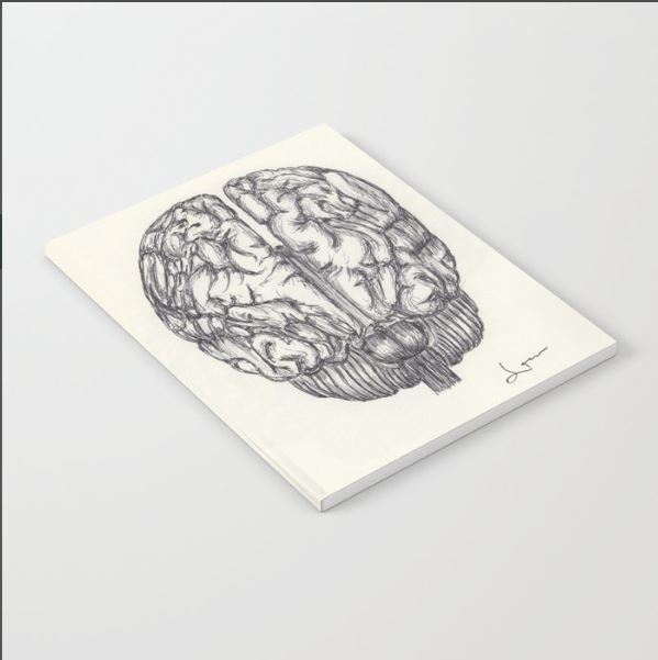 Ballpen Society6 Brain 🧠