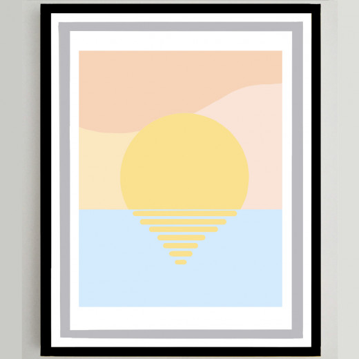 Sunset print