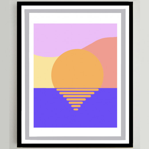 Sunset print
