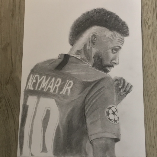 Neymar Jr. Pencil
