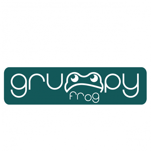 Grumpy Frog logo