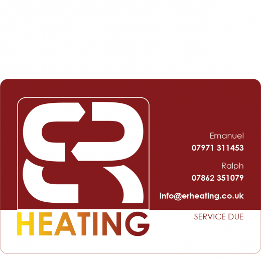 ER Heating magnetic business card