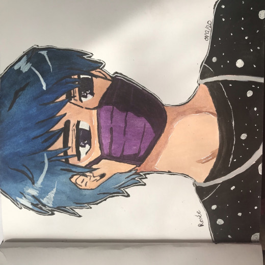 Watercolour painting