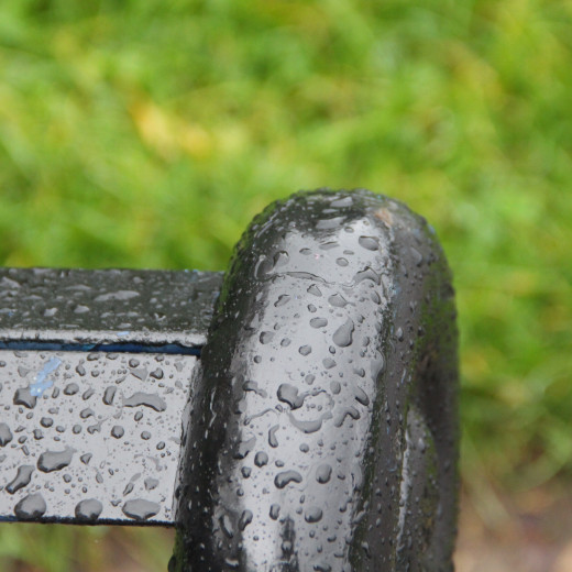 Park Bench- Extreme Close Up
