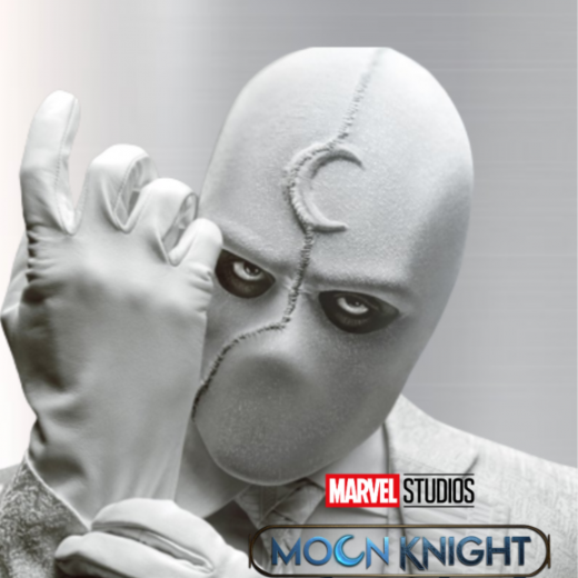 MOON KNIGHT poster alternate design by me to remarket to a Hong Kong audience.