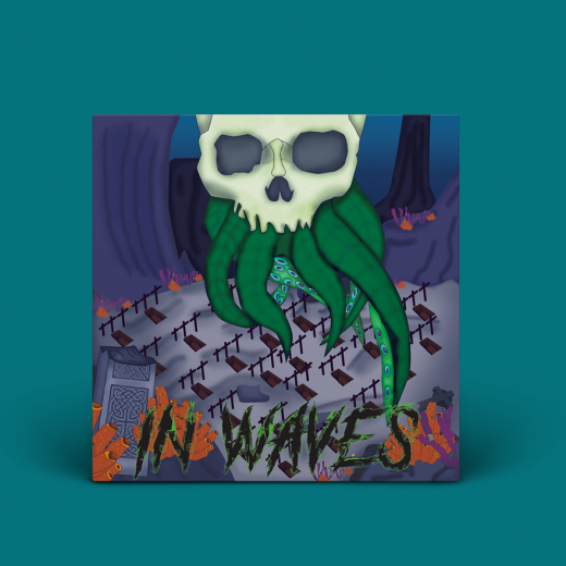 My album redesign for Trivium's "In Waves"