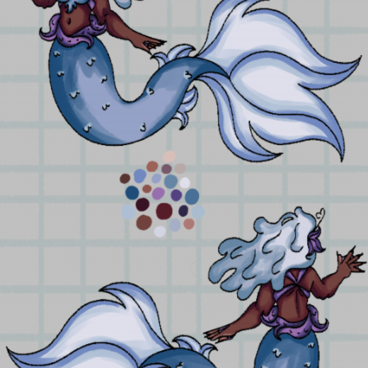 Mermaid turnaround 2