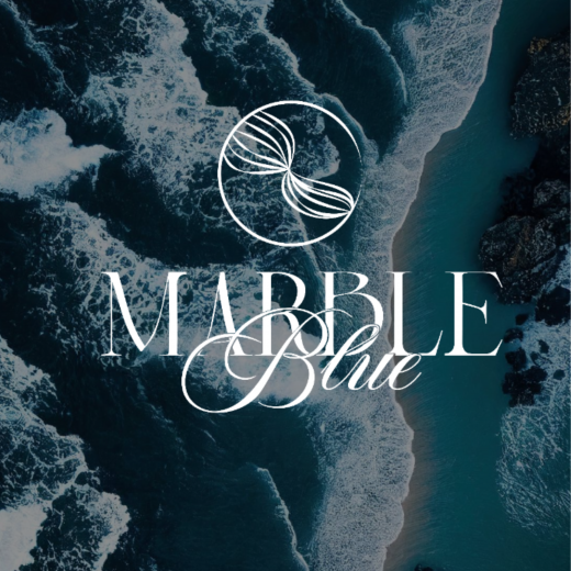 Marble Blue Logo Design