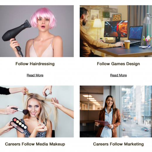 Career Expert Pages on Creative Portal