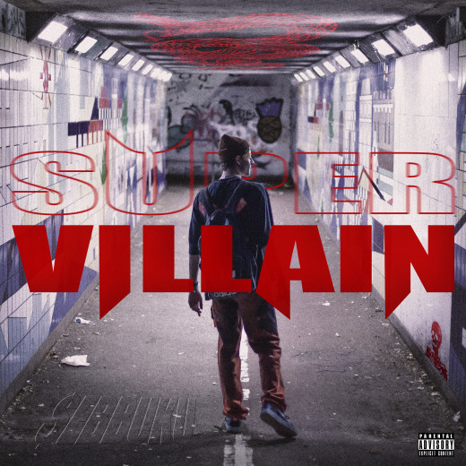 The official cover for $ebbuku's single "Super Villain"