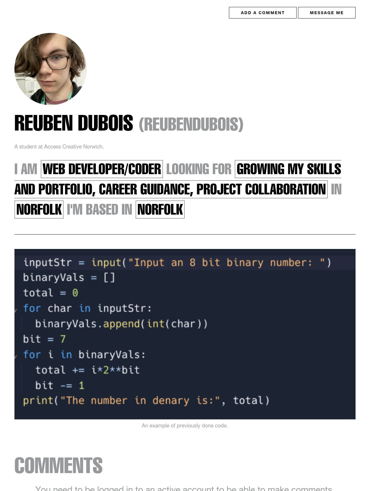 Reuben Dubois